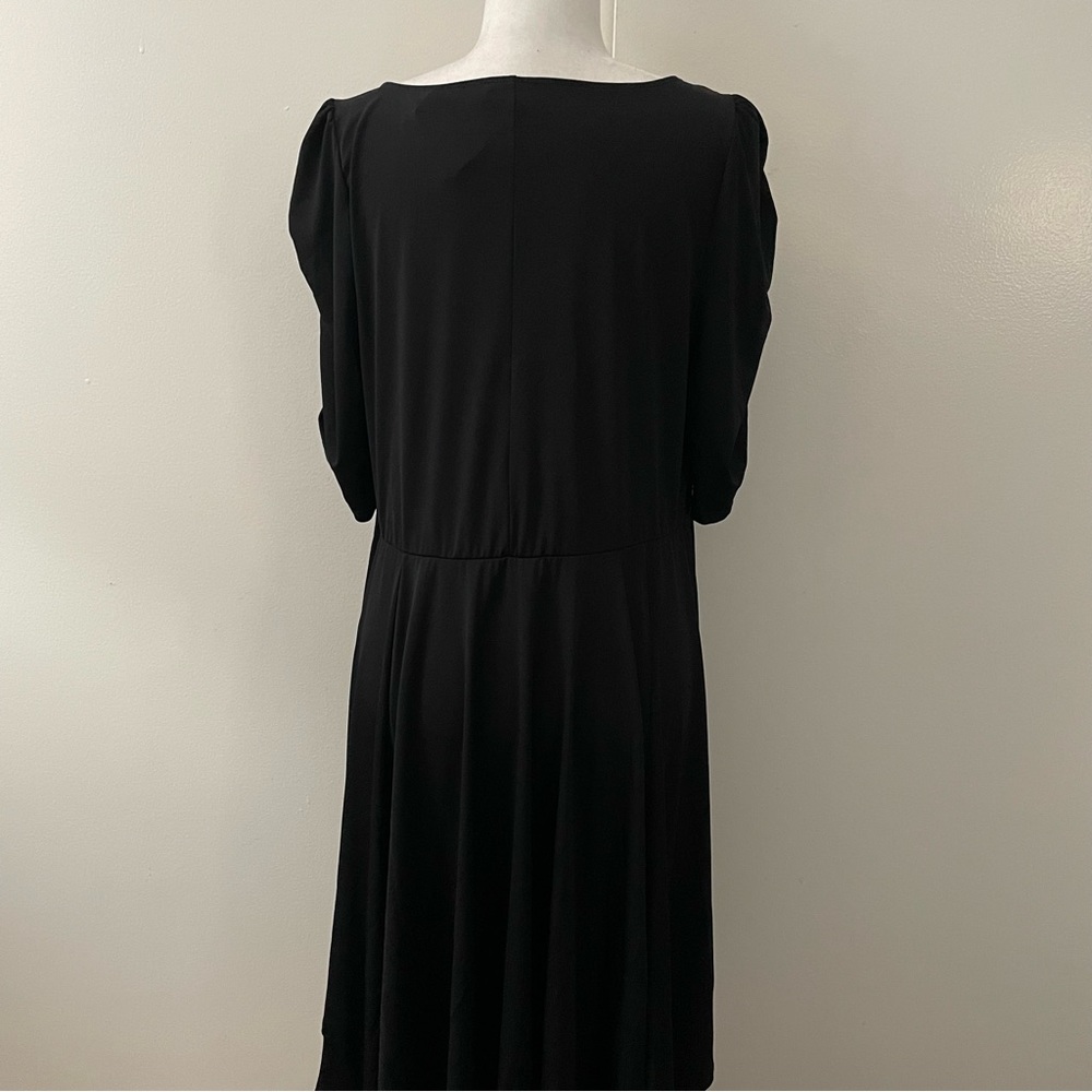 Mini Studio Knit Cinch Front Skater Dress - Picture 7 of 7